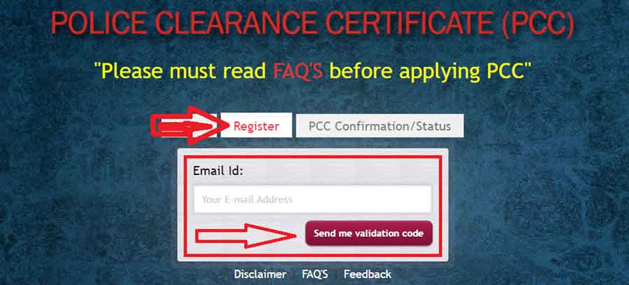 Delhi Police Clearance Certificate