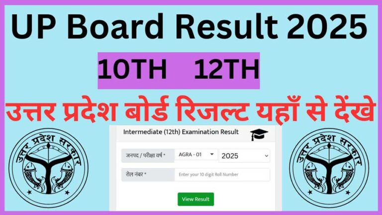 UP Board Result 2025